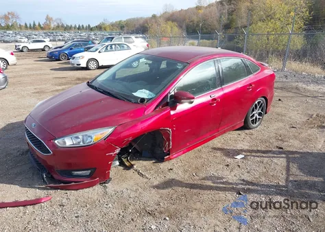 2016 Ford Focus Se из США, поврежденный, VIN 1FADP3F21GL343325
